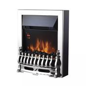 Warmlite Whitby 2kW LED Electric Inset Fire WL45048 – Chrome Finish