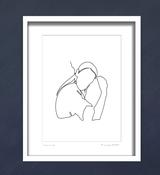 Lean on me (single line)