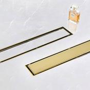 Fixplus Linear Waste 600mm - Satin Gold