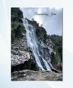 Powerscourt Waterfall Memorial Card