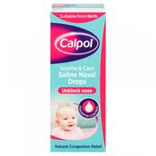CALPOL SALINE NASAL DROPS 10ML image