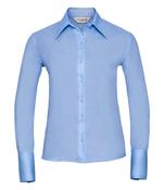 Russell Collection Ladies Long Sleeve Ultimate Non-Iron Shirt - 3XL/20 / Bright Sky