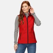 REGATTA WOMENS OCTAGON II BODYWARMER - red-hot-chilli / size-14-50-114cm-waist-max-165cm-total-length
