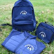 Back to School Bundle - Jacket, Backpack &amp; Lunch Bag + Free front Logo on 3 items