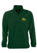CPBS Quarter Zip Ness Unisex Fleece - bottle-green-43 / xl