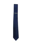 Irish Charolais Society Tie - recycled-navy / no