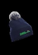 Irish Holstein Friesian Association Snowstar Bobble Beanie - french-navy-white image