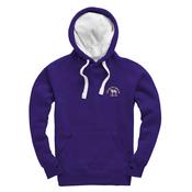 North West Texel Breeders Club Cottonridge Ultra Premium Hoody - purple-white / xl-46 / yes image