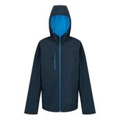 Mens Navigate 2 Layer Softshell Jacket - Navy/French Blue / 3XL image