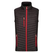 Mens Navigate Hybrid Bodywarmer - Black/Classic Red / XL