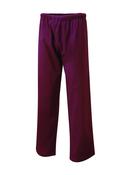 Uneek Scrub Trousers - maroon / size-xs