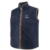 Irish Dutch Spotted Sheep Mens Stenton Gilet - recycled-navy / s image