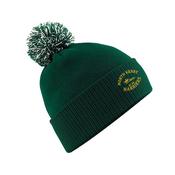 North Kerry Harriers Unisex Snowstar Bobble Beanie - bottle-green-43 / Yes image