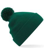 North Kerry Harriers Kids Beechfield Original Pom Pom Beanie - bottle-green-43 / No image