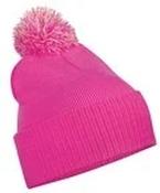 North Kerry Harriers Unisex Snowstar Bobble Beanie - heather-pink / No