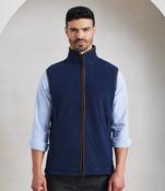 Men's Artisan Fleece Gilet - Black/Black / 2XL