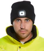 LED Head Light Beanie Portwest Order - Black image