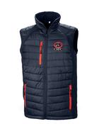 CHFC Merchandise Compass Bodywarmer - Black/Red / 3XL image