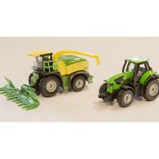 KRONE BiG X 580 with Deutz Fahr Tractor Playset image