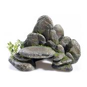 Classic Aquarium Fish Tank Ornaments Polyresin Rocky Ledge 23cm
