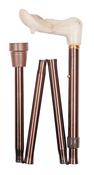 FOLDING ORTHOPAEDIC CANE, COFFEE BROWN,  (Code: 4080R / L ) image