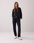 Soft Scuba Pinstripe Top