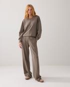V-neck Top in Washed Modal