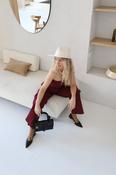 Flynn Pointed Flats with Gold Stud Strap
