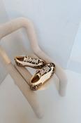 Nara Leopard &amp; Off-White Retro Sneakers