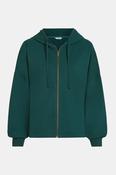 Zip-Up Hoodie in Travel Fabric