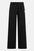 Wide Leg Belted Trousers in Travel Fabric image