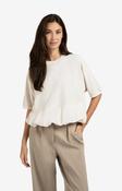 Short Sleeve Top with Balloon Hem image