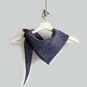 Small Silky Herringbone Triangle Scarves