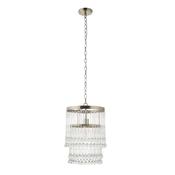 Endon 104503 Genevieve - Antique Brass Chandelier