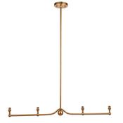 Endon 108211 Santiago - Base Only - Aged Brass Fitting