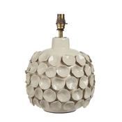 Endon 111253 Borello - Base Only - White Glaze Table Lamp