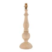 Hidcote - Base Only - Natural Wooden Table Lamp image