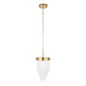 Endon 115345 Anistoria - Brushed Aged Brass Pendant