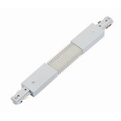 Saxby 75535 Connector - White Track Flexible Connector