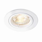 Saxby 76006 Cast Fixed - Matt White Recessed Downlight image