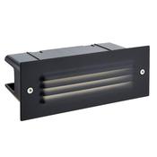 Saxby 78640 Seina - Black with Grill CCT Brick Light