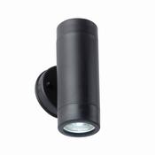 Saxby 81009 Icarus - Outdoor Black Up&amp;Down Wall Lamp image