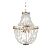Celine - Rose Gold 5 Light Chandelier with Clear Glass image