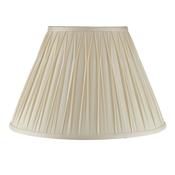 Endon 94354 Chatsworth - Shade Only - 40 cm Ivory Silk Shade image