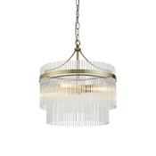 Endon 99167 Marietta - Antique Brass 3 Light Centre Fitting
