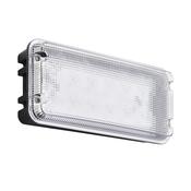 Saxby 113565 Avit - Clear &amp; Black CCT Bulkhead IP65