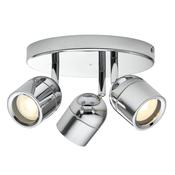 Knight - Polished Chrome 3 Spotlights IP44 image