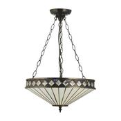Interiors1900 111870 Fargo - Satin Black Pendant