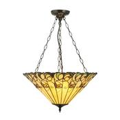Interiors1900 111881 Jamelia - Satin Black 3 Light Pendant