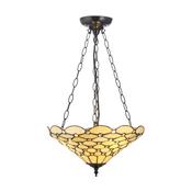 Interiors1900 111884 Pearl - Satin Black 3 Light Pendant